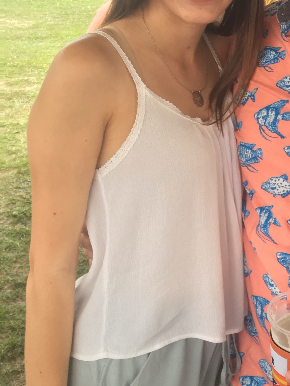 Forever 21 Ivory Tank